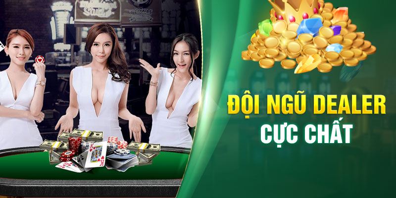 Chơi game casino Cwin sôi động cùng các Dealer cực chất